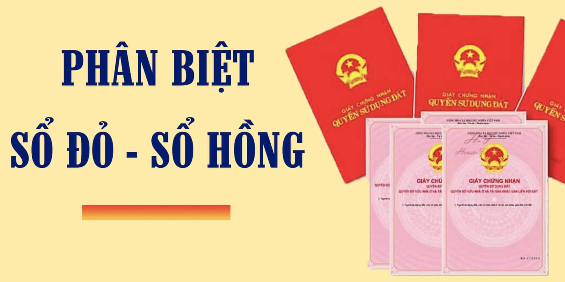 Phân Biệt Sổ Hồng Và Sổ Đỏ Chuẩn Nhất 2026