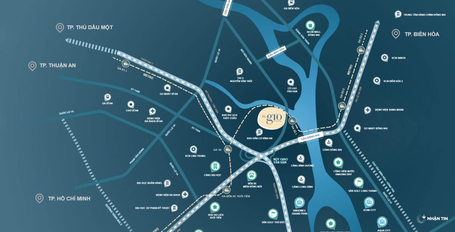 VỊ TRÍ DỰ ÁN RIVER COLECTION