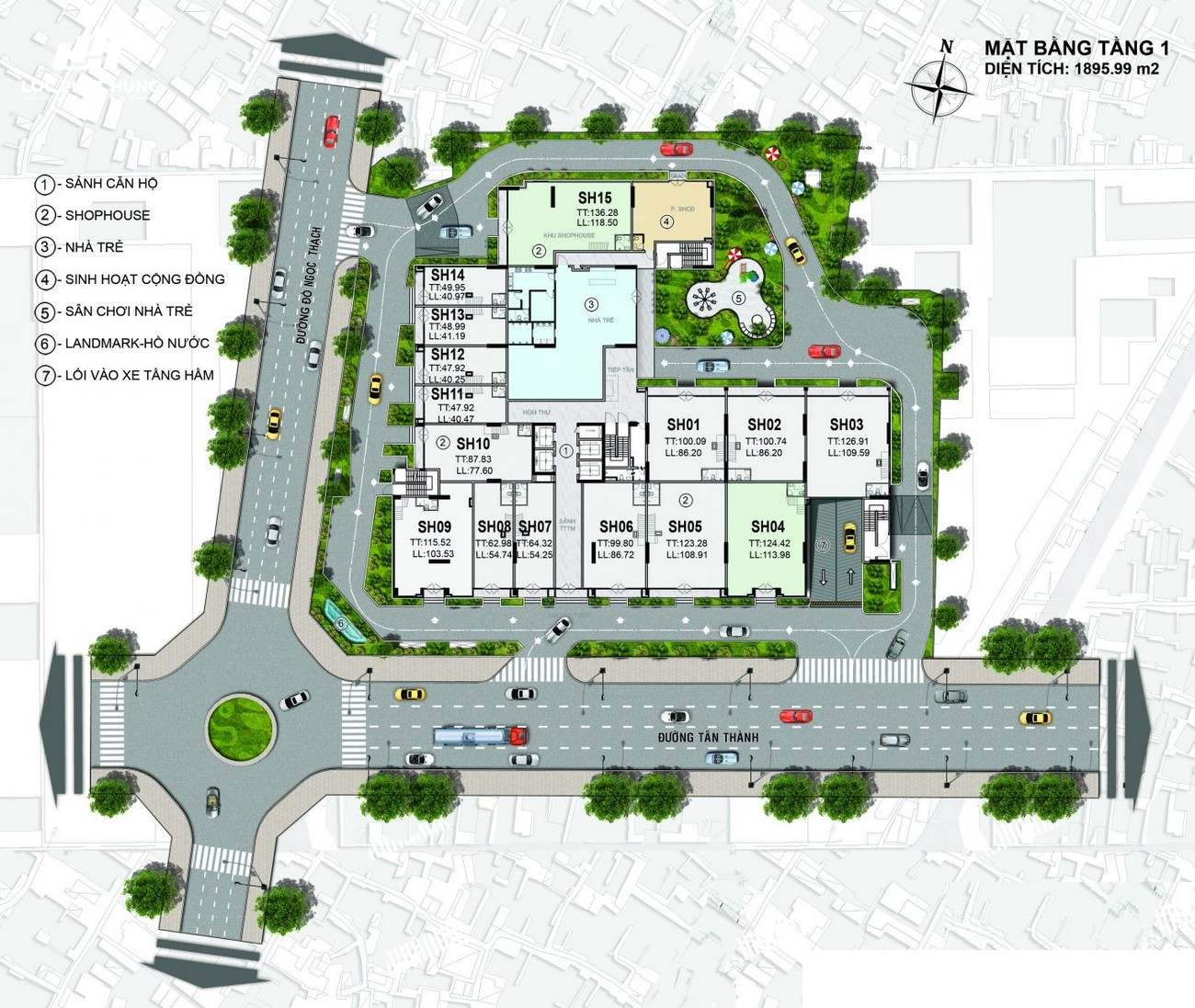 MẶT BẰNG DỰ ÁN LEGACY 66