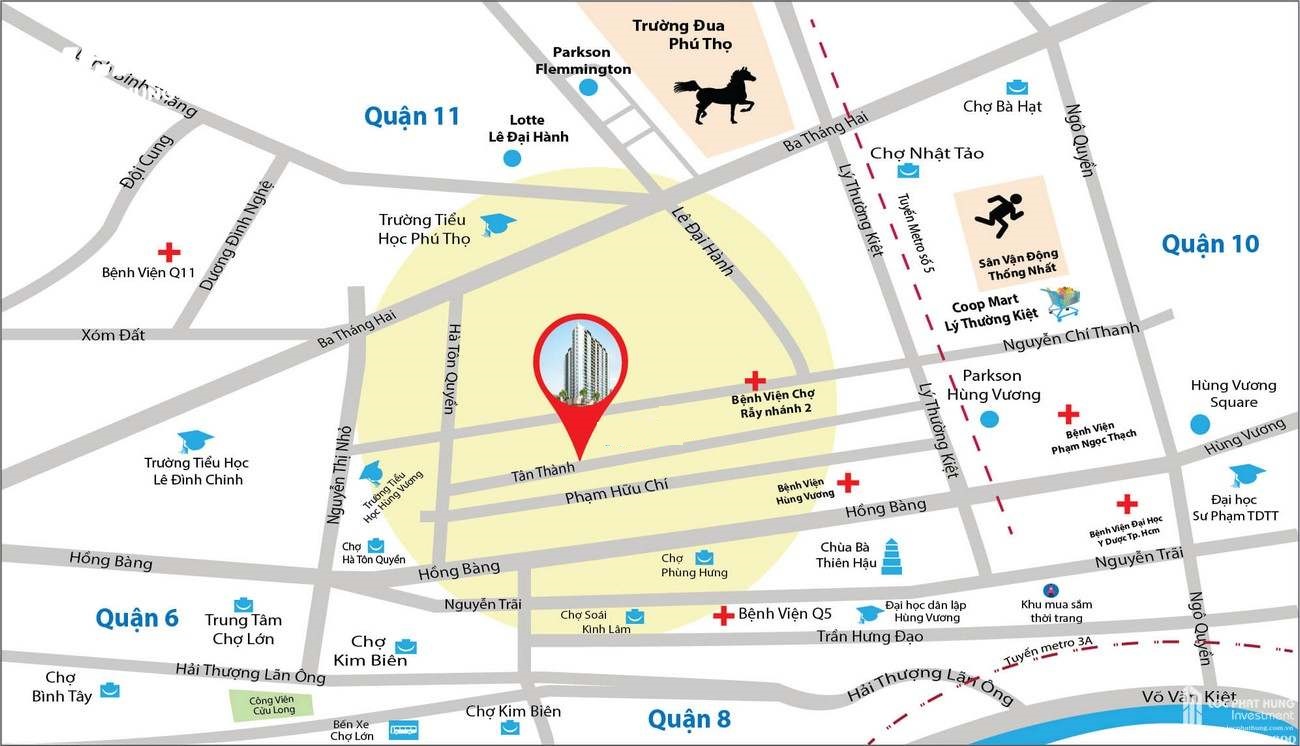 VỊ TRÍ DỰ ÁN LEGACY 66 TÂN THÀNH